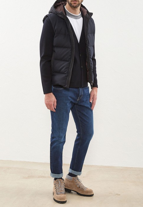 джинсы  от бренда peserico вид слева