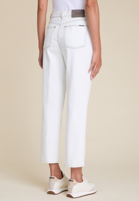 джинсы  от бренда peserico вид слева