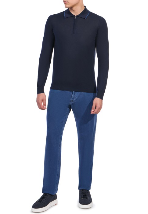 джинсы  от бренда stefano ricci вид слева