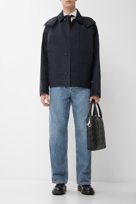 джинсы  из хлопка спереди