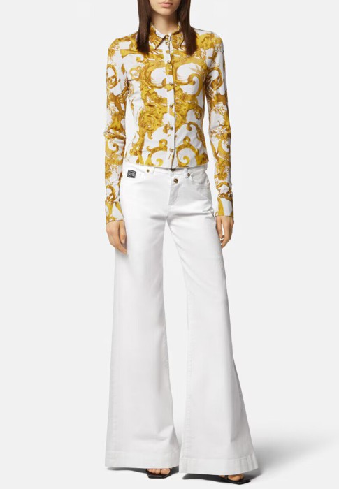 джинсы  от бренда versace jeans couture вид слева