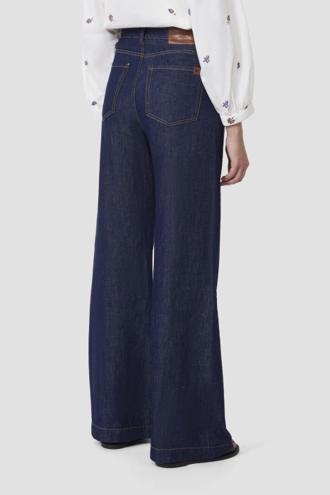 джинсы  от бренда max mara вид слева