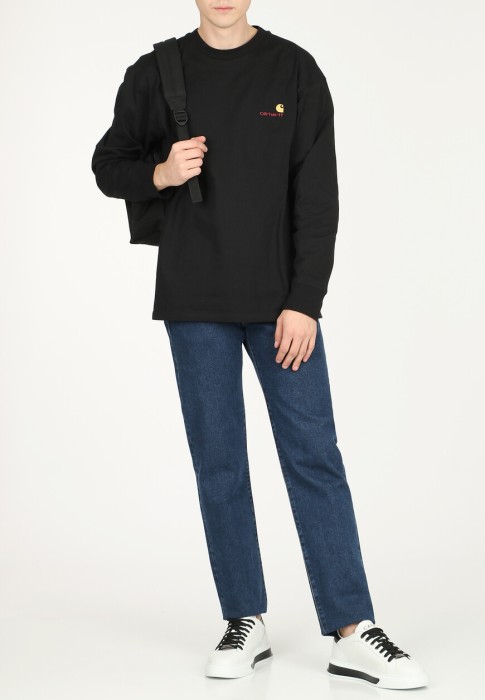 джинсы  от бренда carhartt wip вид слева
