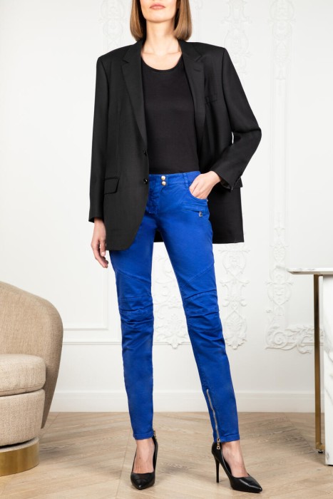 джинсы  от бренда balmain вид слева