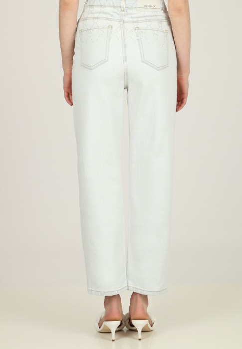 джинсы  из италии вид сбоку