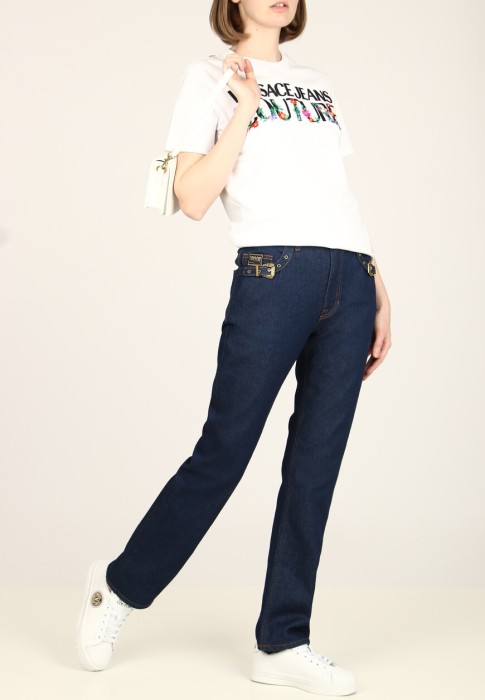джинсы  от бренда versace jeans couture вид слева