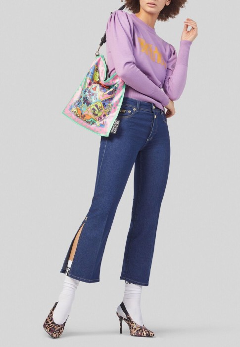джинсы  от бренда versace jeans couture вид слева