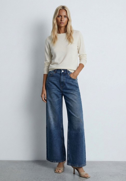 джинсы  из италии вид сбоку