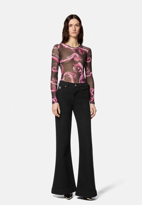 джинсы  от бренда versace jeans couture вид слева