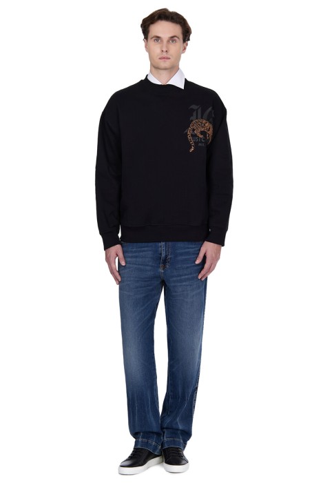джинсы  от бренда versace jeans couture вид слева