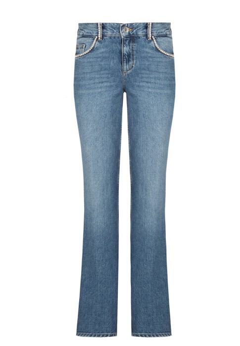 Товар с артикулом UA4186D4884 PANT.FLARE SCOOP H.W вид сзади