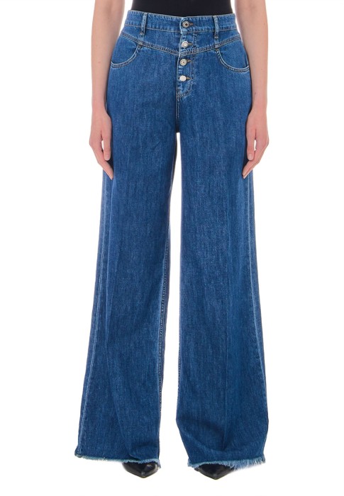 Товар с артикулом UA4162D4828 PANT.FLARE CROPPED REG.W вид сзади