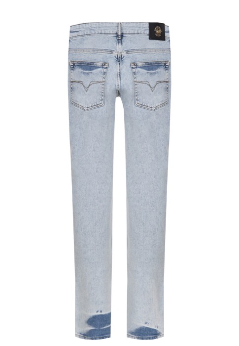 джинсы от бренда versace jeans couture вид слева