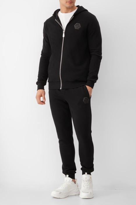 джоггеры  из хлопка спереди