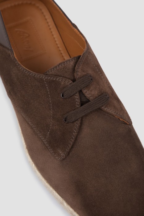 эспадрильи  из льна спереди