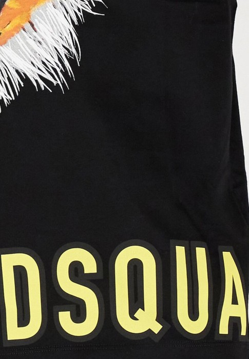 футболка 2 от бренда dsquared вид слева