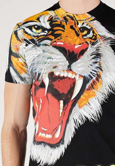 футболка 2 из италии вид сбоку