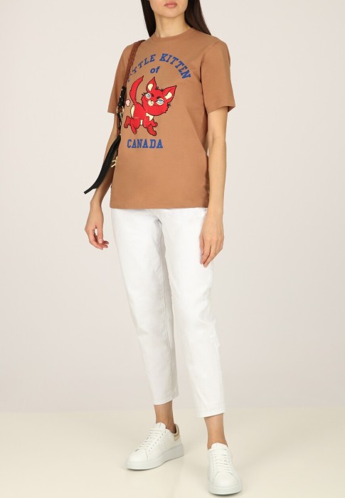 футболка 2 от бренда dsquared вид слева