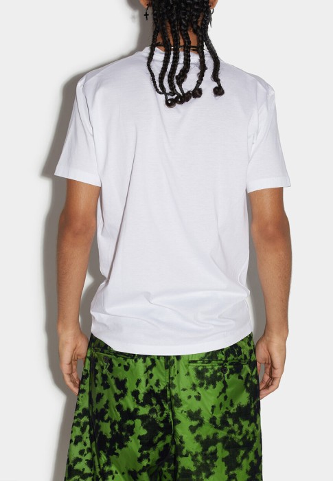 футболка 2 от бренда dsquared вид слева