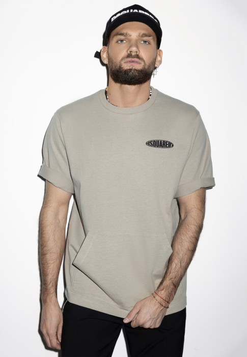 футболка 2 от бренда dsquared вид слева