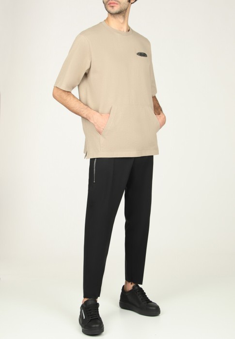 футболка 2 из италии вид сбоку