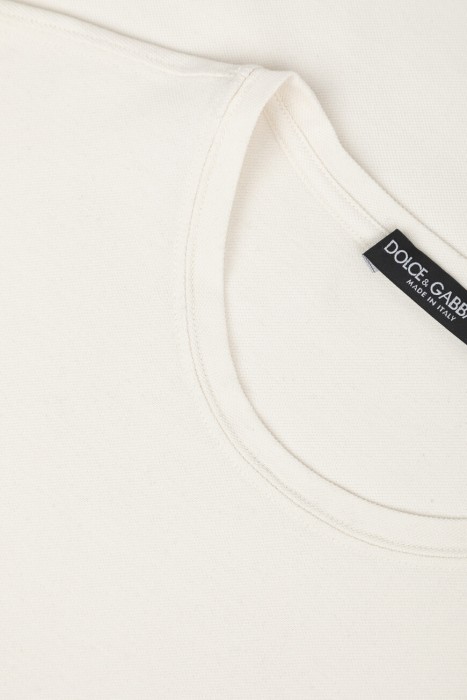 футболка dolce&gabbana модель из коллекции dna из хлопка спереди