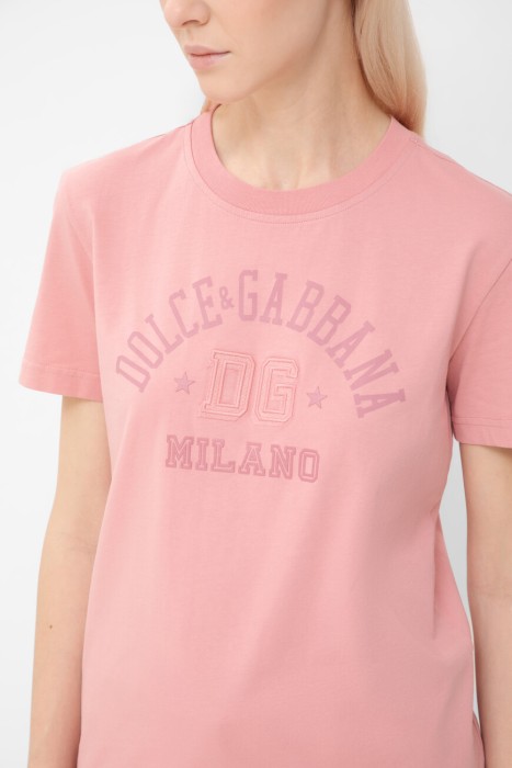 футболка dolce&gabbana модель из новой коллекции dna из италии вид сбоку