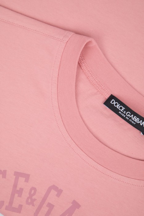 футболка dolce&gabbana модель из новой коллекции dna из хлопка спереди