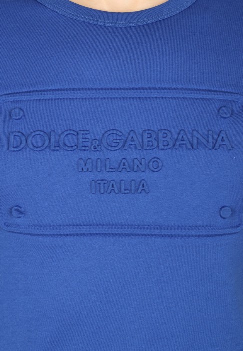 футболка dolce&gabbana из проверенных материалов спереди