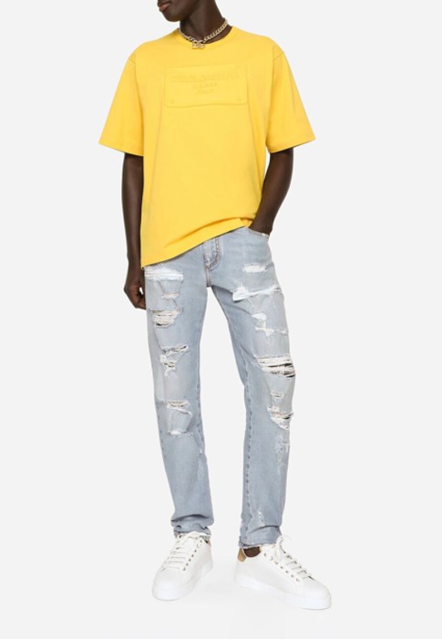 футболка dolce&gabbana из италии вид сбоку