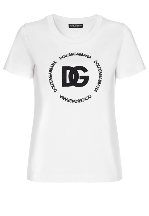 футболка dolce&gabbana F8T00ZHU7H8 фотография