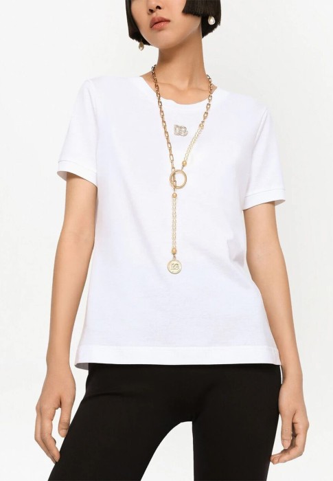 футболка dolce&gabbana из проверенных материалов спереди