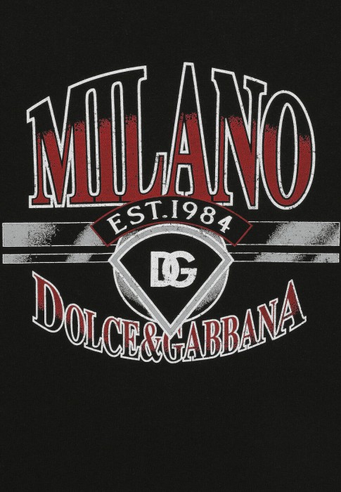 футболка dolce&gabbana из проверенных материалов спереди