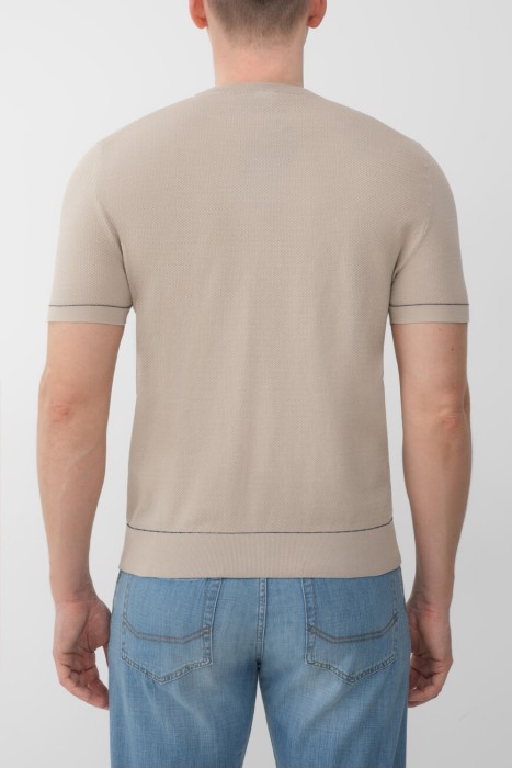 футболка-джемпер  от бренда brioni вид слева