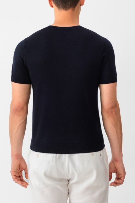 футболка-джемпер  от бренда bardini вид слева