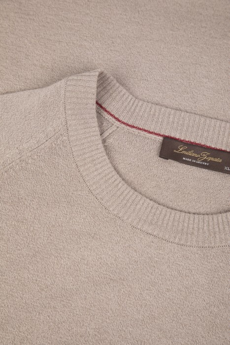 футболка-джемпер  из хлопка спереди