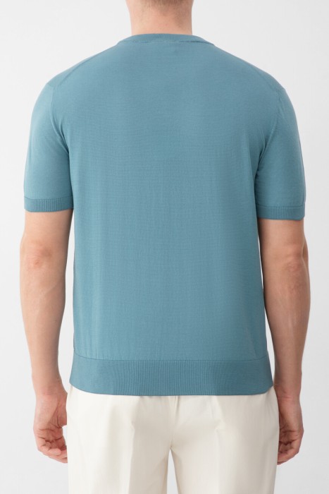 футболка-джемпер  от бренда brioni вид слева