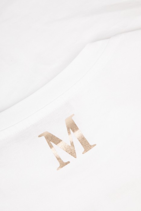 футболка maxmara универсального стиля с лицевой стороны