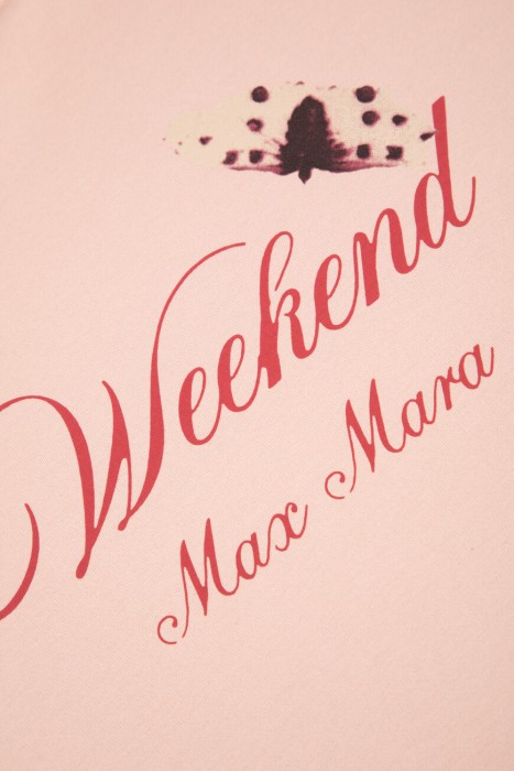 футболка maxmara универсального стиля с лицевой стороны