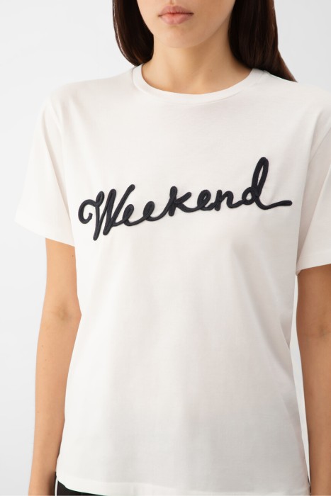 футболка maxmara из италии вид сбоку