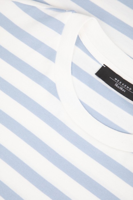 футболка maxmara из хлопка спереди