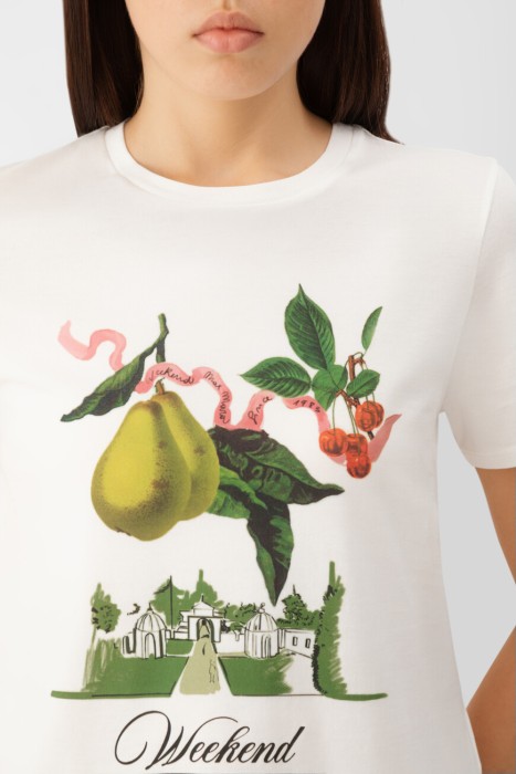 футболка maxmara из италии вид сбоку