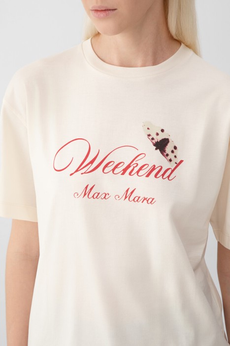 футболка maxmara из италии вид сбоку