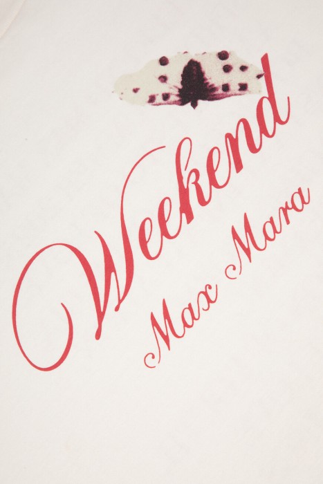 футболка maxmara классического стиля с лицевой стороны