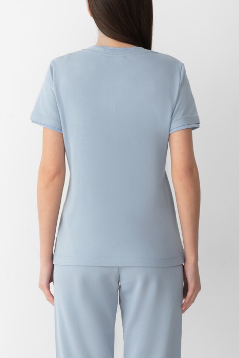 футболка  модель biscottino по цене 9800 руб вид справа