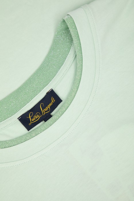 футболка  модель biscottino из хлопка спереди