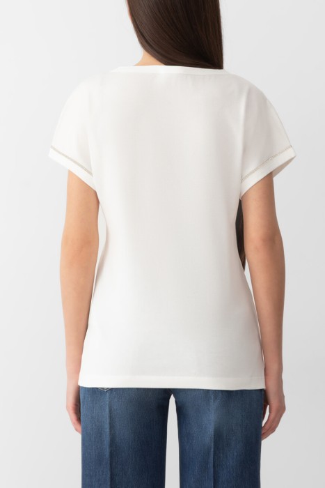 футболка  модель brescello по цене 7600 руб вид справа