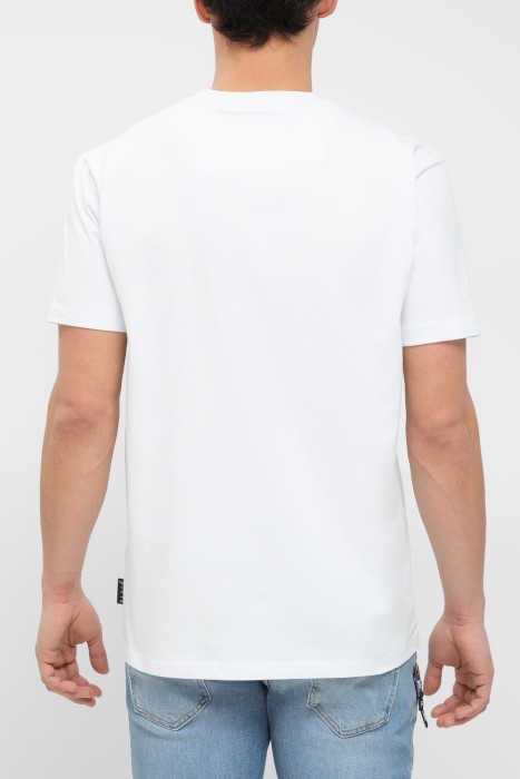 футболка  модель cars racing от бренда philipp plein вид слева