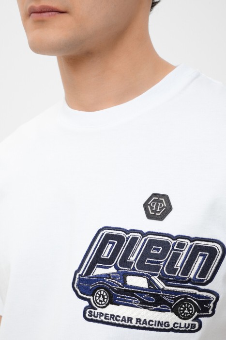 футболка  модель cars racing из америки вид сбоку