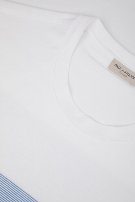 футболка  модель из коллекции riviera hello capri из хлопка спереди